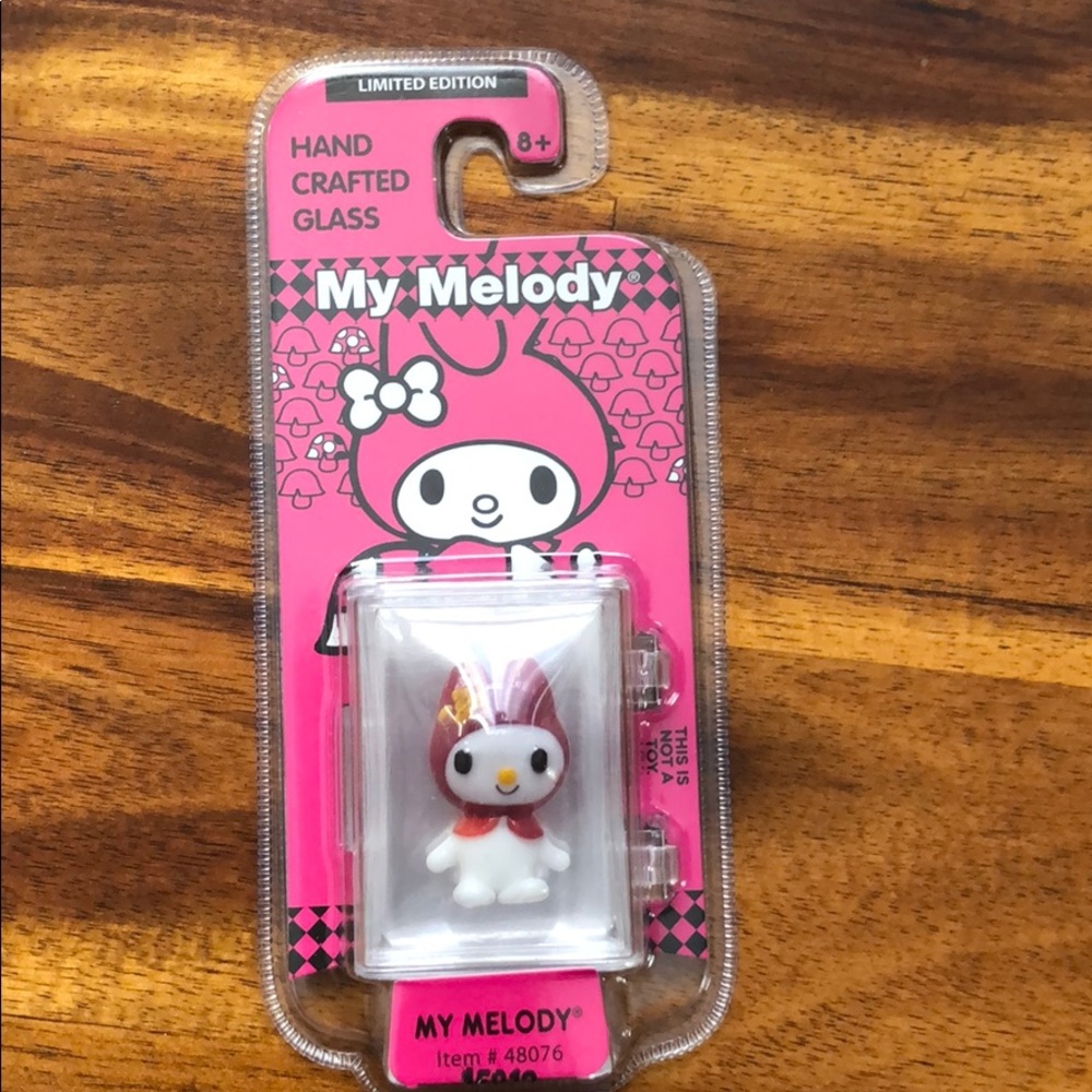 Hello Kitty’s friend, My Melody Glass Figurine